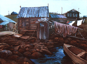 Village on the White Sea